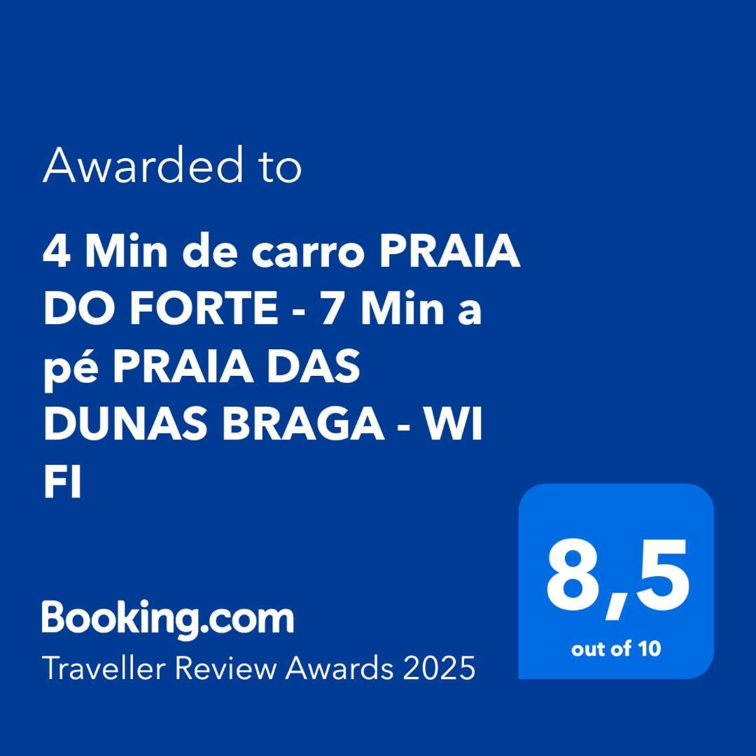 4 Min De Carro Praia Do Forte-7 Min A Pe Praia Das Dunas - Wi Fi كابو فريو المظهر الخارجي الصورة
